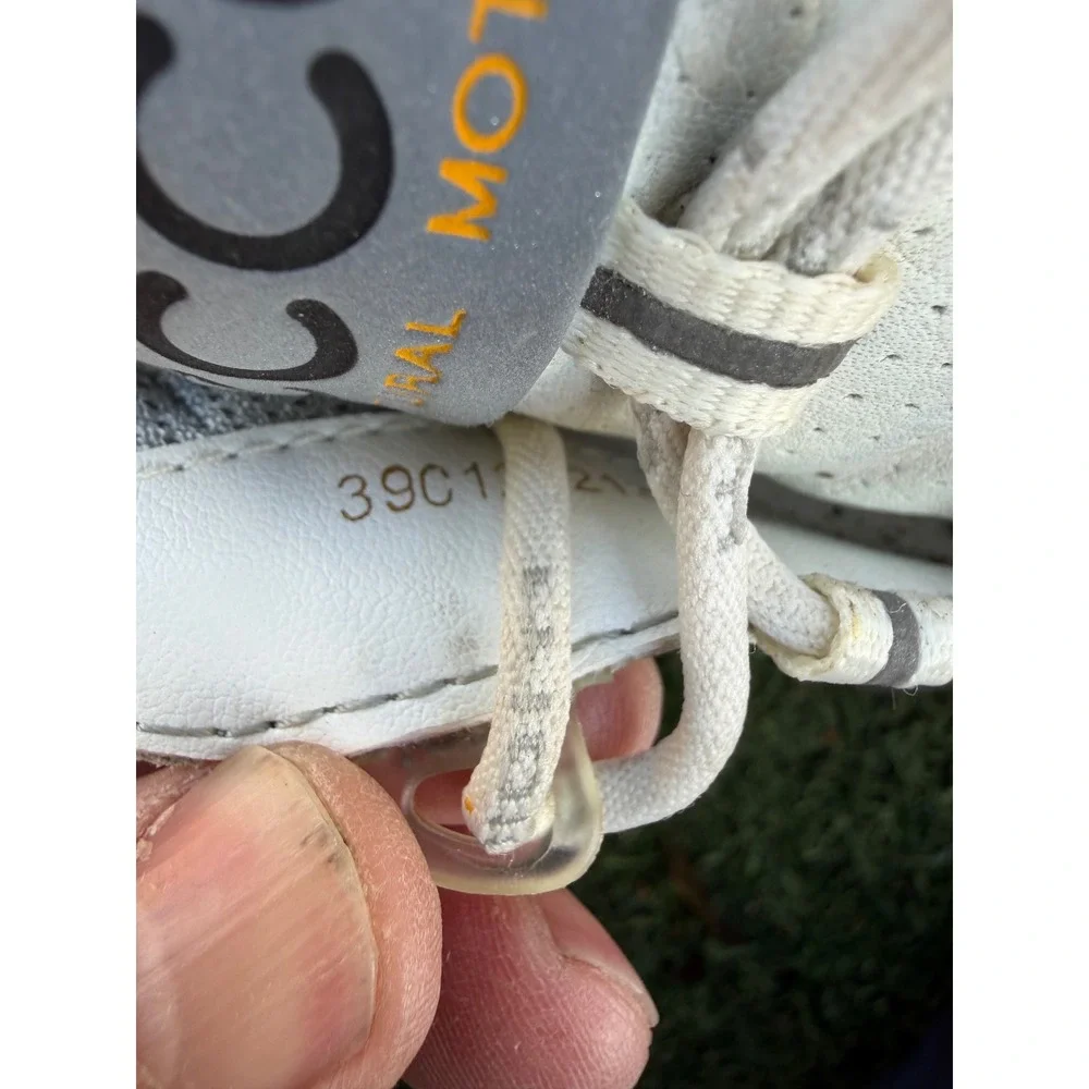 ECCO Biom Natural Motion White Yak Leather Golf Shoes‎ Womens 39 39012021321947